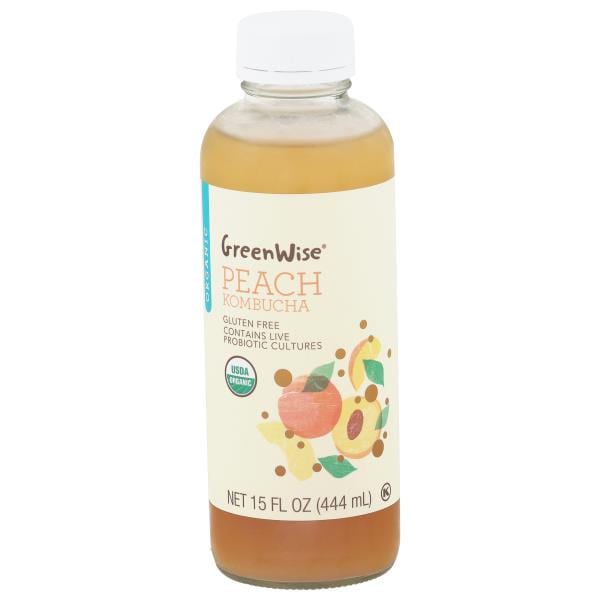 GreenWise Organic Kombucha, Peach | Publix Super Markets