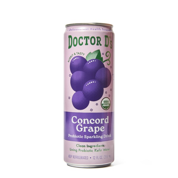 Doctor D's Sparkling Probiotic Drink, Concord Grape | Publix Super