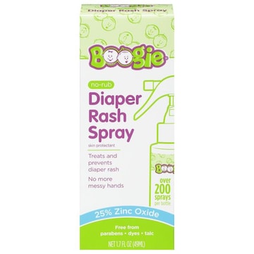 Boogie Wipes Diaper Rash Spray, No-Rub