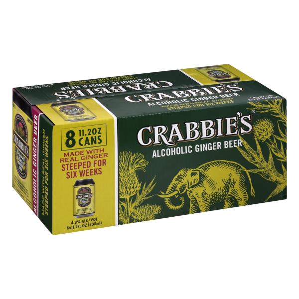 Crabbie's Ginger Beer, Alcoholic, Original, 8 Pack Publix Super Markets