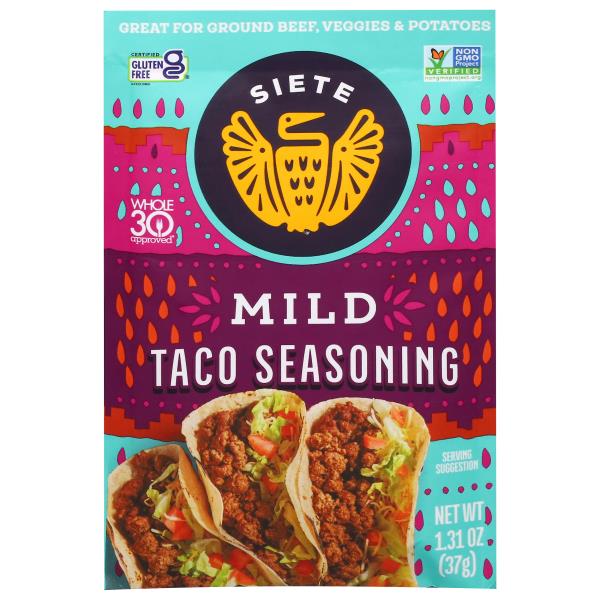 Siete Taco Seasoning, Mild Publix Super Markets