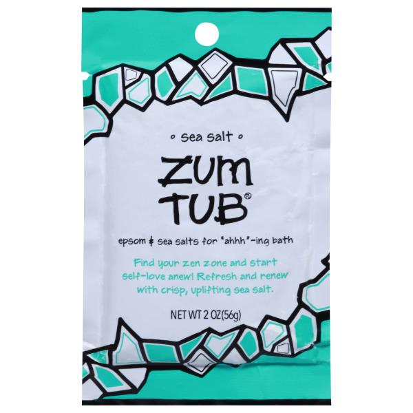 Zum Tub Epsom & Sea Salts, Sea Salt Publix Super Markets