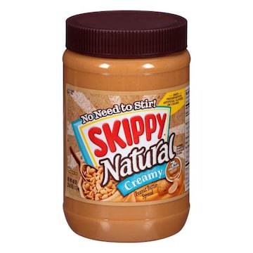 Skippy Peanut Butter Spread, Natural, Creamy
