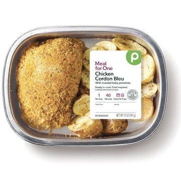 Publix Chicken Cordon Bleu with Roasted Baby, Potatoes