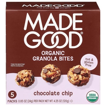 Made Good Organic Chocolate Chip Granola Bites
