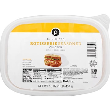 Publix Sliced Rotisserie Chicken, 16 Oz