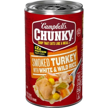 Campbell's® Chunky® Smoked Turkey with White and Wild Rice Soup