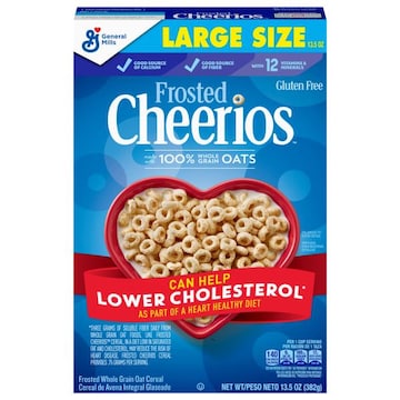 Cheerios Gluten Free Frosted Cereal Large Size