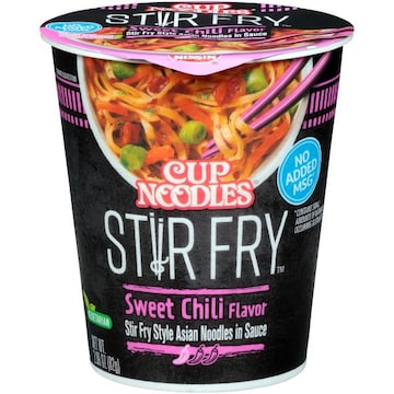 Nissin Cup Noodles Sweet Chili Flavor Asian Noodles in Sauce