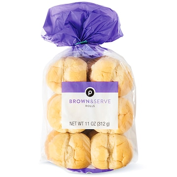 Publix Rolls, Brown & Serve