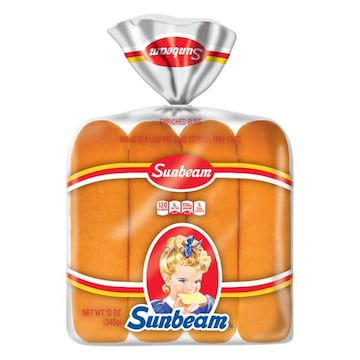Sunbeam Buns, Enriched, Hot Dog