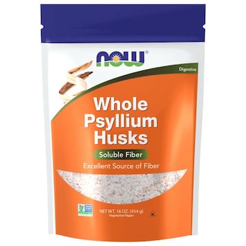 Now Whole Psyllium Husks, Soluble Fiber