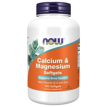 NOW Calcium & Magnesium, Softgels