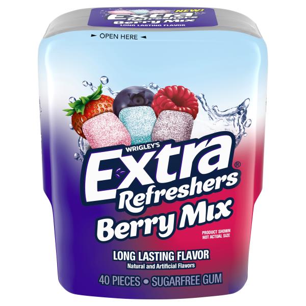Berry♡11/6発送 Extra Refreshers Sugar Free Berry Mix Gum | Publix Super Markets