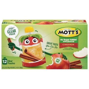 Mott's No Sugar Added Cinnamon Applesauce