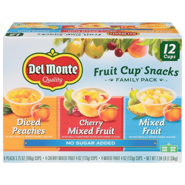 Del Monte Mixed Fruit Bowl, 32 oz - City Market