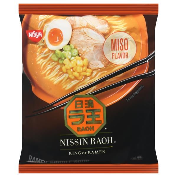 Nissin Raoh Ramen Noodle Soup, Miso Flavor Publix Super Markets