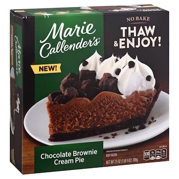 Marie Callender's Chocolate Brownie Cream Pie
