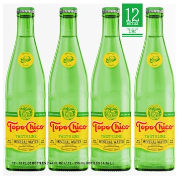 Topo Chico Carbonated Twist of Lime Mineral Water