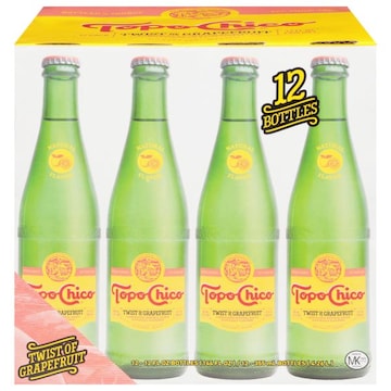 Topo Chico Carbonated Twist of Grapefruit Mineral Water