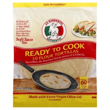 La Banderita Flour Tortillas, Soft Taco