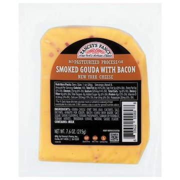 Yancey's Fancy New York Smoked Gouda with Bacon Cheese