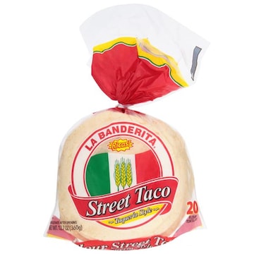 La Banderita Flour Tortillas, Street Taco, Taqueria Style