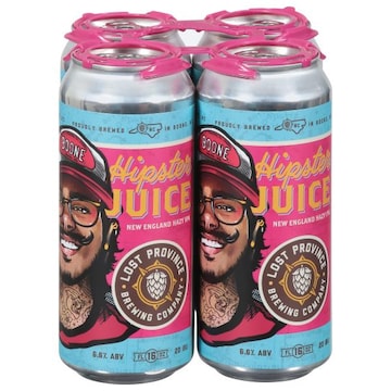 Lost Province Brewing Company Beer, New England Hazy IPA, Hipster Juice