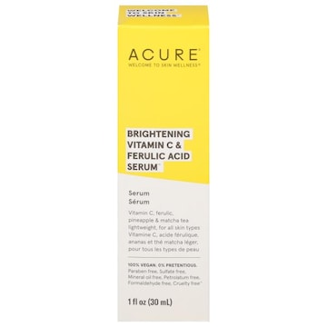 Acure Serum, Brightening Vitamin C & Ferulic Acid