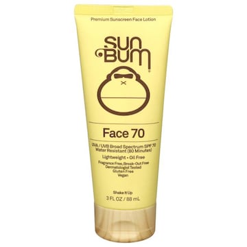 Sun Bum Sunscreen Face Lotion, Face 70, UVA/UVB Broad Spectrum SPF 70