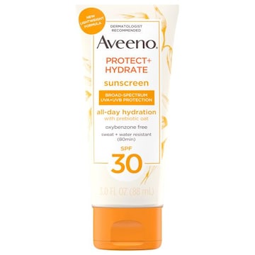 Aveeno Protect + Hydrate Broad-Spectrum SPF 30 Sunscreen