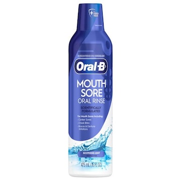 Oral-B Oral Rinse, Mouth Sore, Soothing Mint