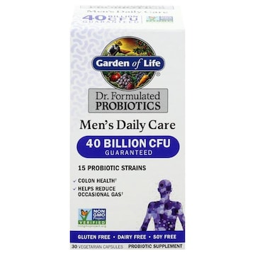 Garden of Life Dr. Formulated Probiotics Men's Daily Care, Vegetarian Capsules