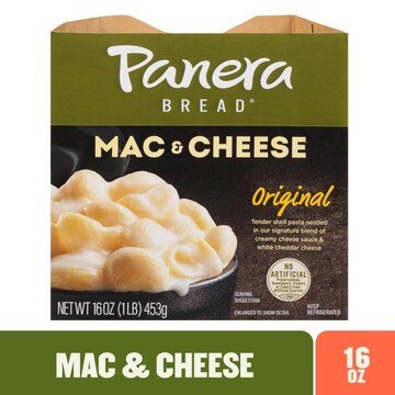 Panera Bread Mac & Cheese, Microwave Meal, 16 OZ Bowl (Vegetarian)