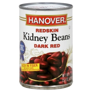 Hanover Kidney Beans, Redskin, Dark Red