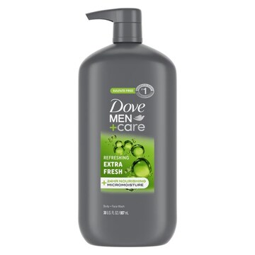 Dove Men + Care Body And Face Wash Refreshing Extra Fresh