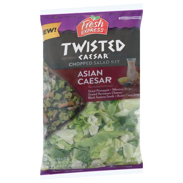 Fresh Express Twisted Caesar Chopped Salad Kit, Asian Caesar Publix