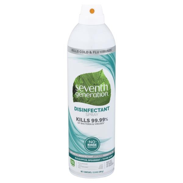 Seventh Generation Disinfectant Spray, Eucalyptus Spearmint & Thyme