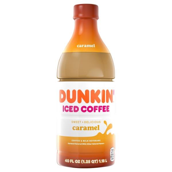 Dunkin' Coffee & Milk Beverage, Iced, Caramel Publix Super Markets