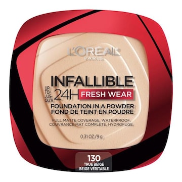 L'Oreal Paris Infallible Up to 24H Fresh Wear Foundation in a Powder True Beige