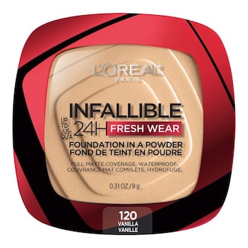 L'Oreal Paris Infallible Up to 24H Fresh Wear Foundation in a Powder Vanilla