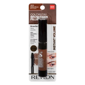 Revlon ColorStay Brow Fiber Filler, Medium Brown 303