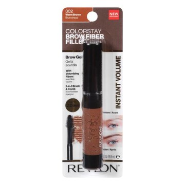Revlon ColorStay Brow Fiber Filler, Warm Brown 302