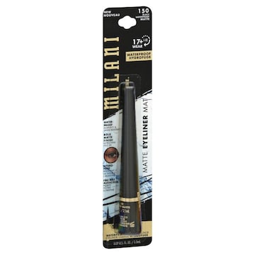 Milani Stay Put Liquid Eyeliner, Waterproof, Matte, Black 150
