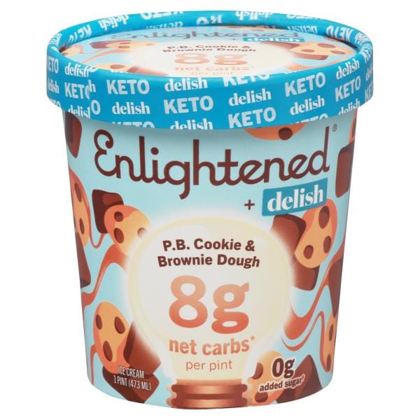 Enlightened Ice Cream, French, P.B. Cookie & Brownie Dough | Publix ...