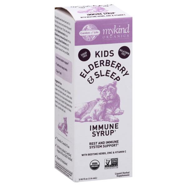 Garden of Life MyKind Organics Elderberry & Sleep, Kids | Publix Super ...