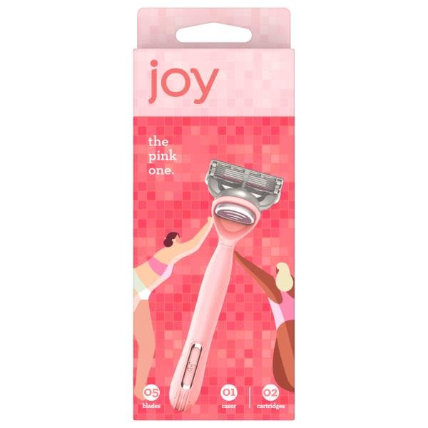 Joy Razor, The Pink One, 5 Blades Publix Super Markets