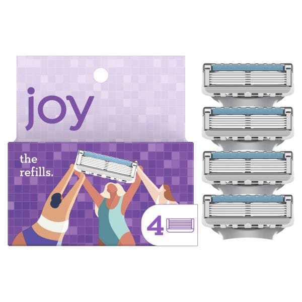 Joy razor blade cartridge refill for women, 4 blade refills Publix