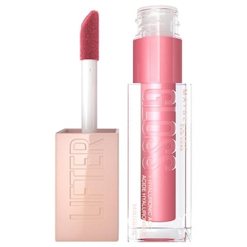 Maybelline Lifter Gloss Lip Gloss Makeup With Hyaluronic Acid, Petal