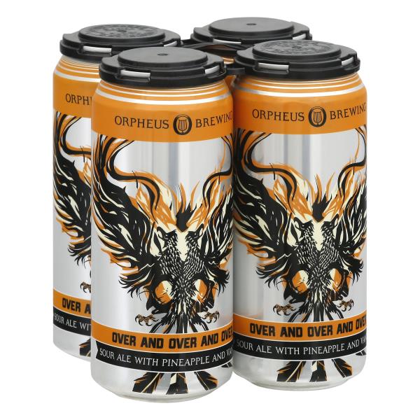 Orpheus Brewing Beer, Sour Ale, Over And Over And Over, with Pineapple